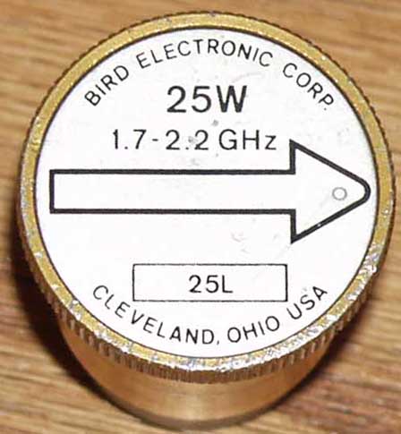 Bird 25L 25W 1.7-2.2GHz Wattmeter Element 